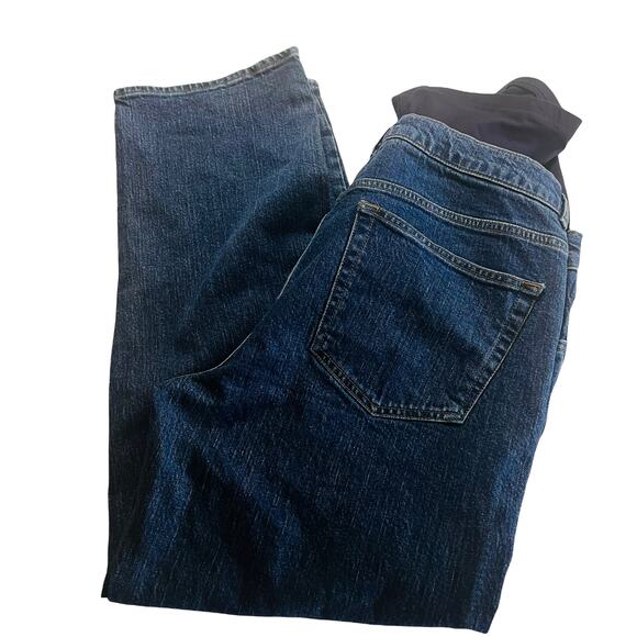 ASOS Maternity Blue Straight Leg Jeans Size 10 NWT - Picture 3 of 12